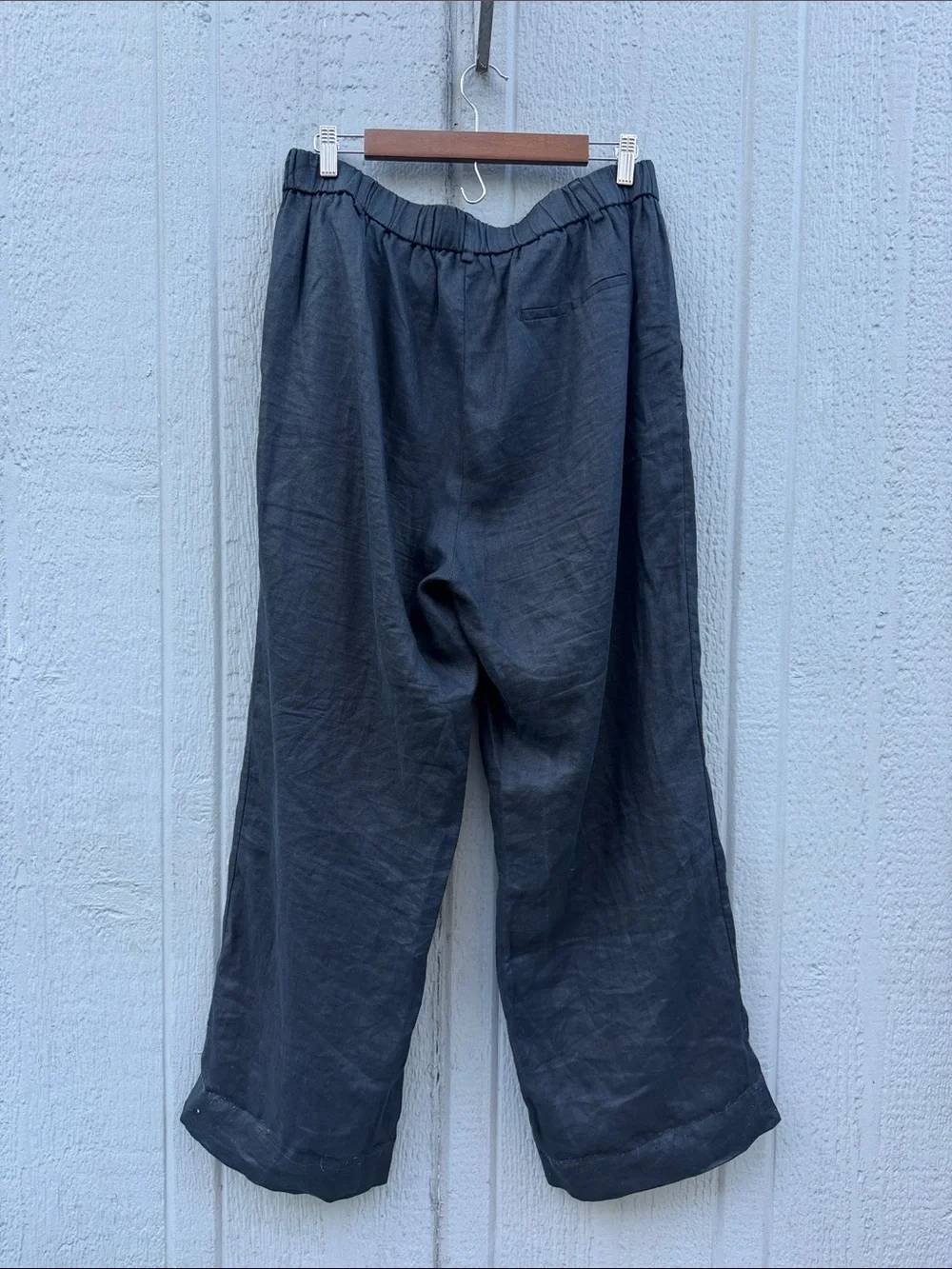 Quince European Linen Trousers Pants Size: 14